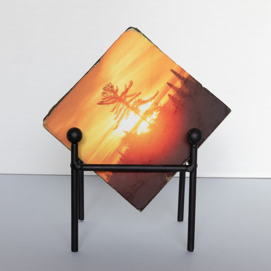 Adirondack Sunrise Coaster Set