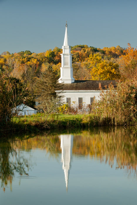 Church w/Fall Foliage