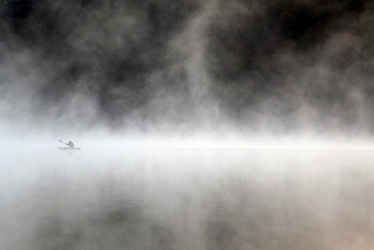 Coming out of the Mist - Clear Pond, NY
