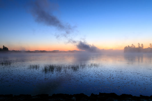 Foggy Sunrise - Raquette Lake, NY