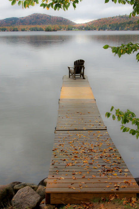 Fourth Lake Fall Foliage - Inlet, NY