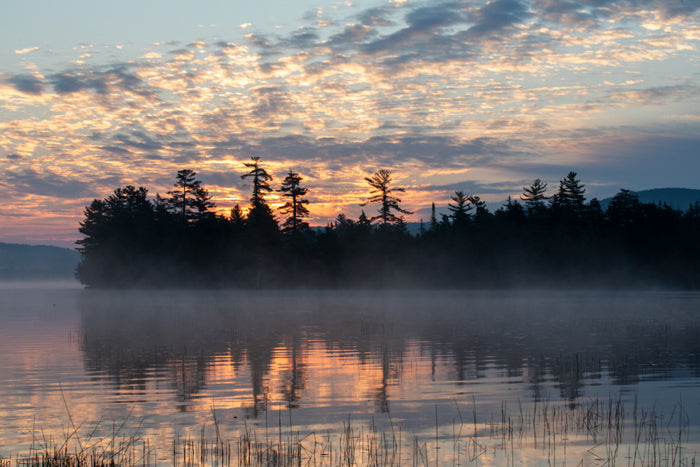 Sunrise Fog - Raquette Lake, NY